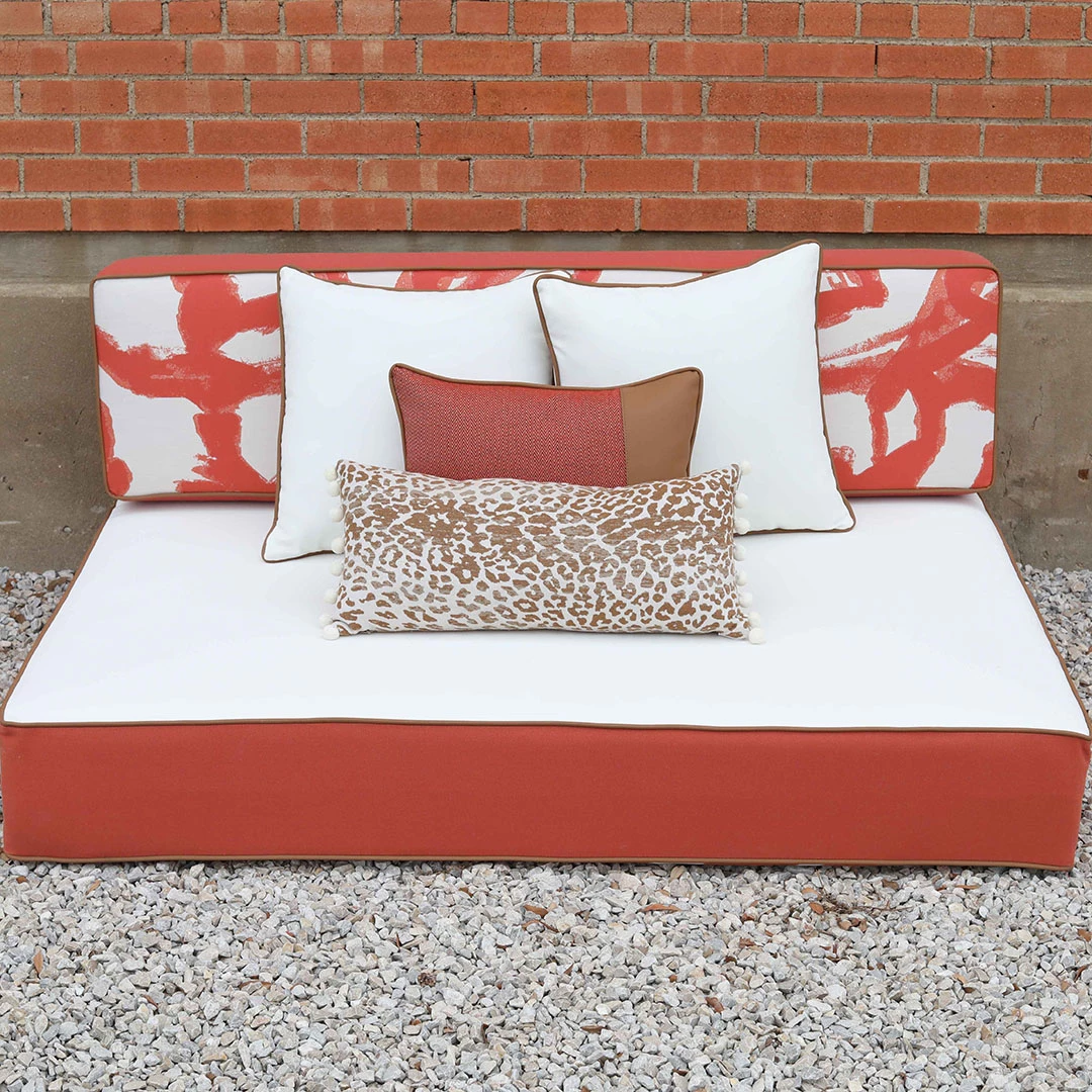 Outdoor Reversible Cushion Set